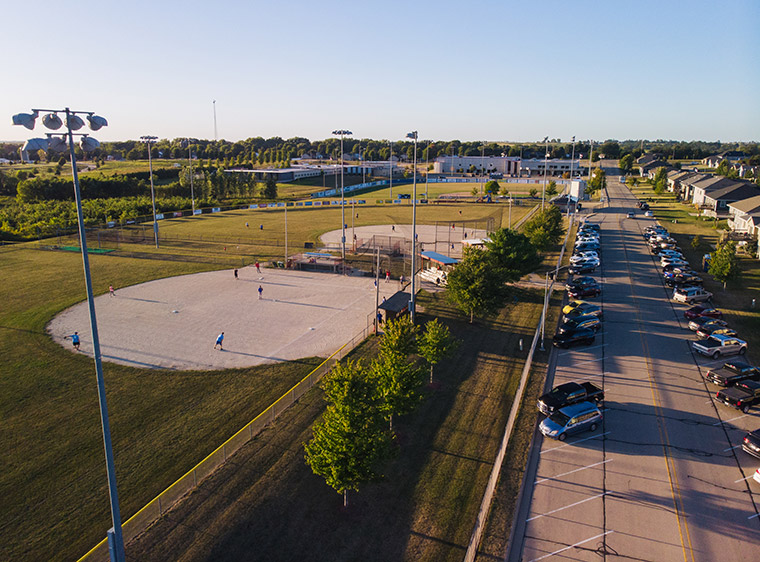 Softball field